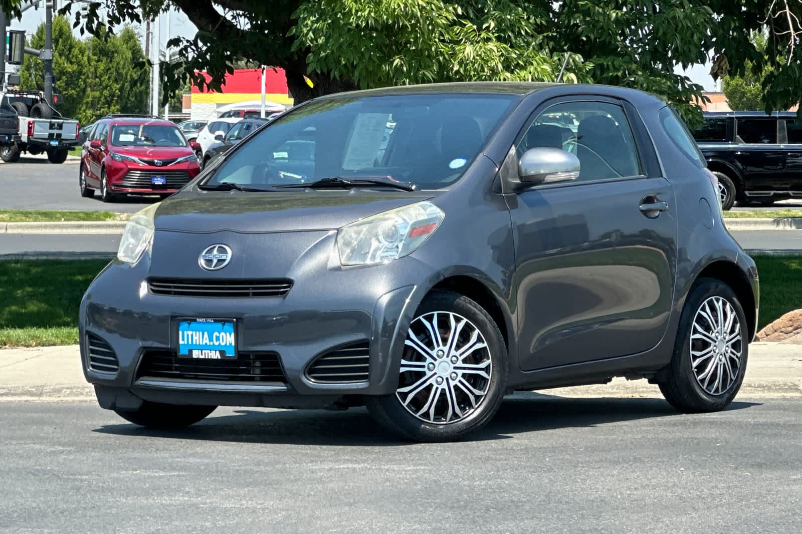 Magnetic Gray Metallic 2013 Scion iQ Hatchback Front-Wheel Drive Continuously Variable Transmission