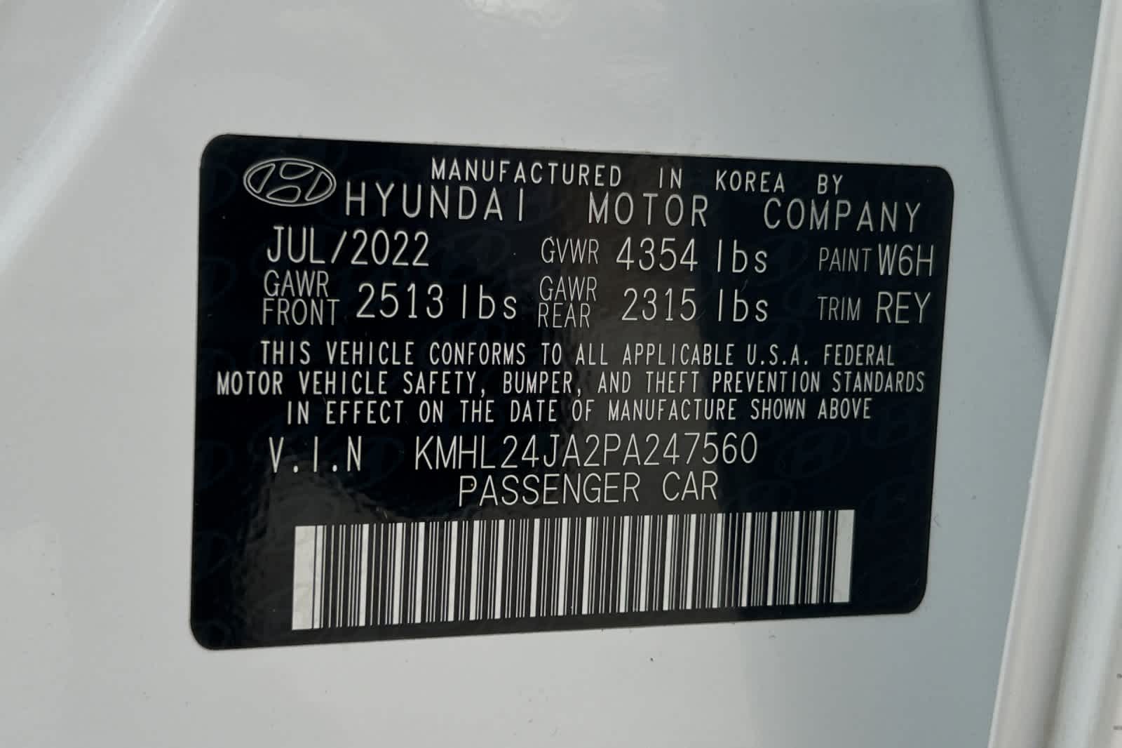 2023 Hyundai Sonata SE 26
