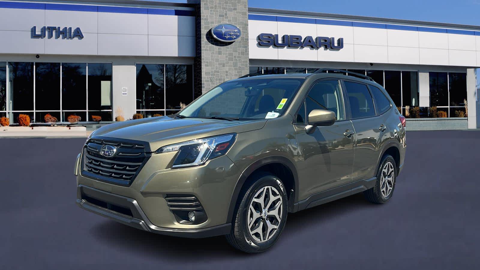 Autumn Green Metallic 2024 Subaru Forester SUV / Crossover All-Wheel Drive Continuously Variable Transmission