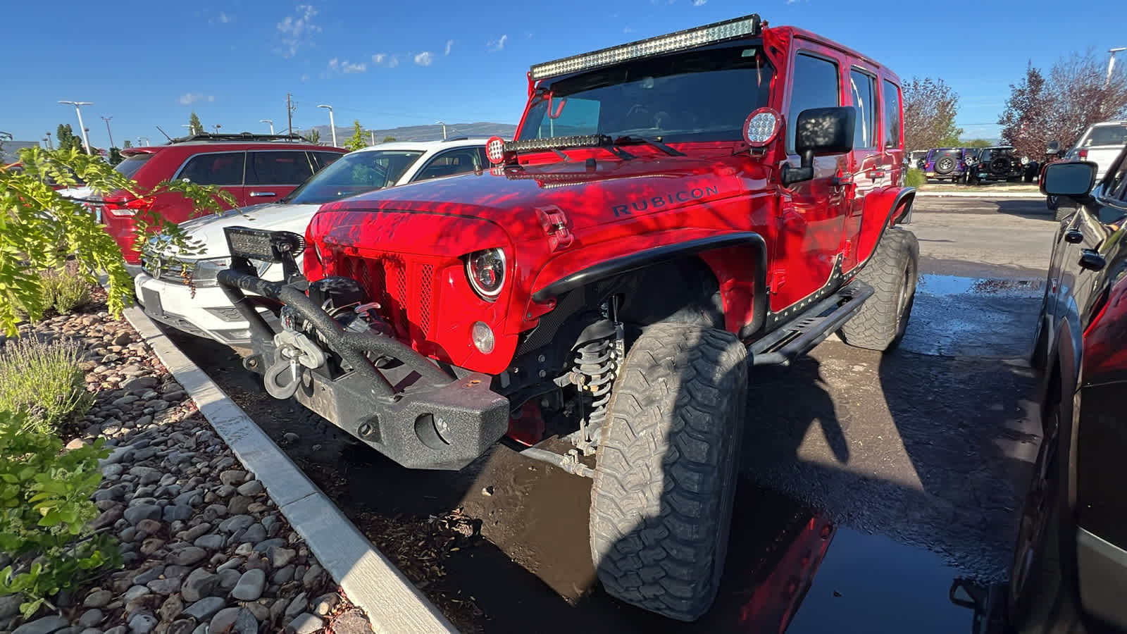 Firecracker Red Clear Coat 2015 Jeep Wrangler SUV / Crossover Four-Wheel Drive 6-Speed Manual
