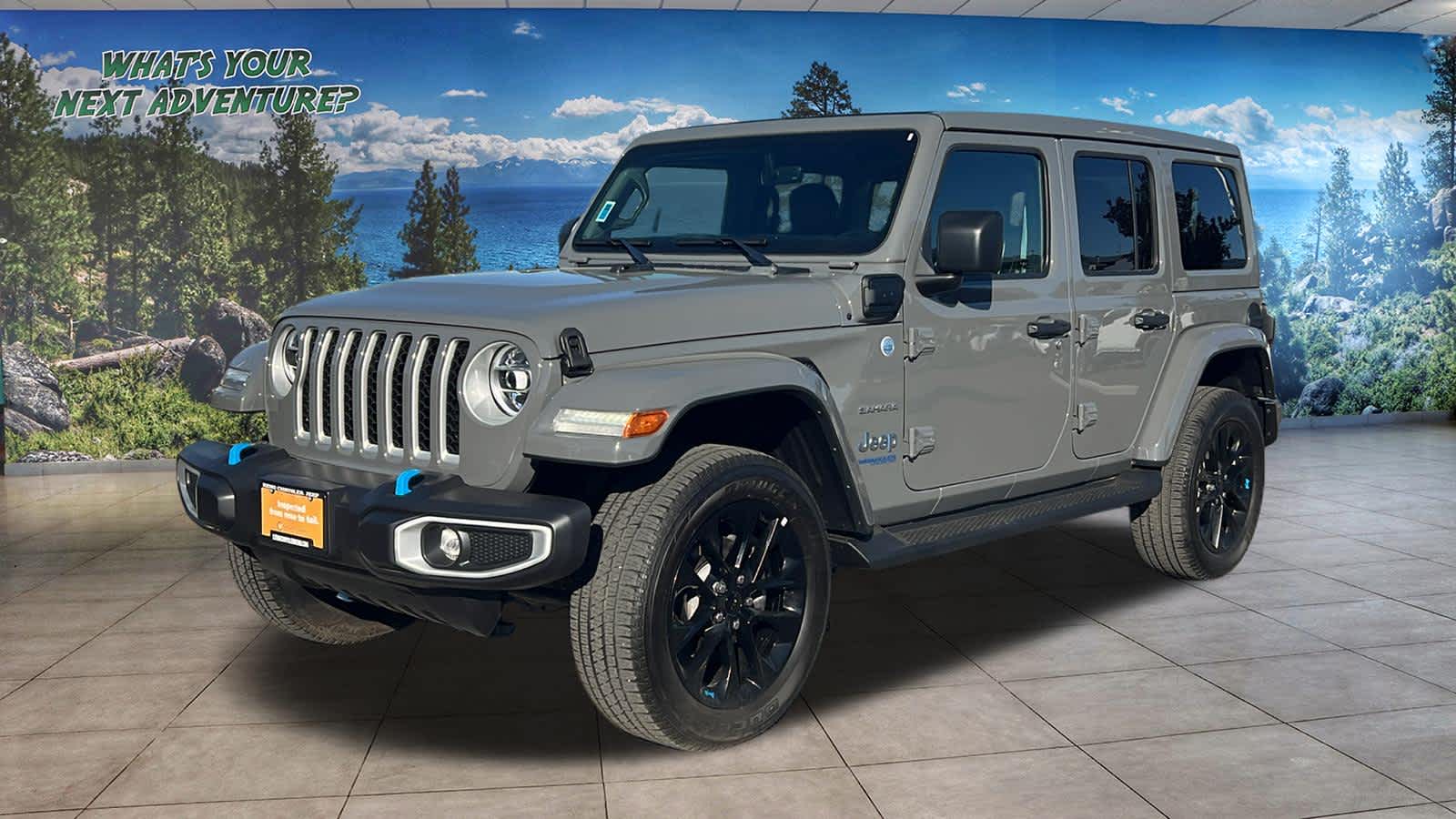 Certified 2022 Jeep Wrangler Unlimited 4xe Unlimited Sahara SUV
