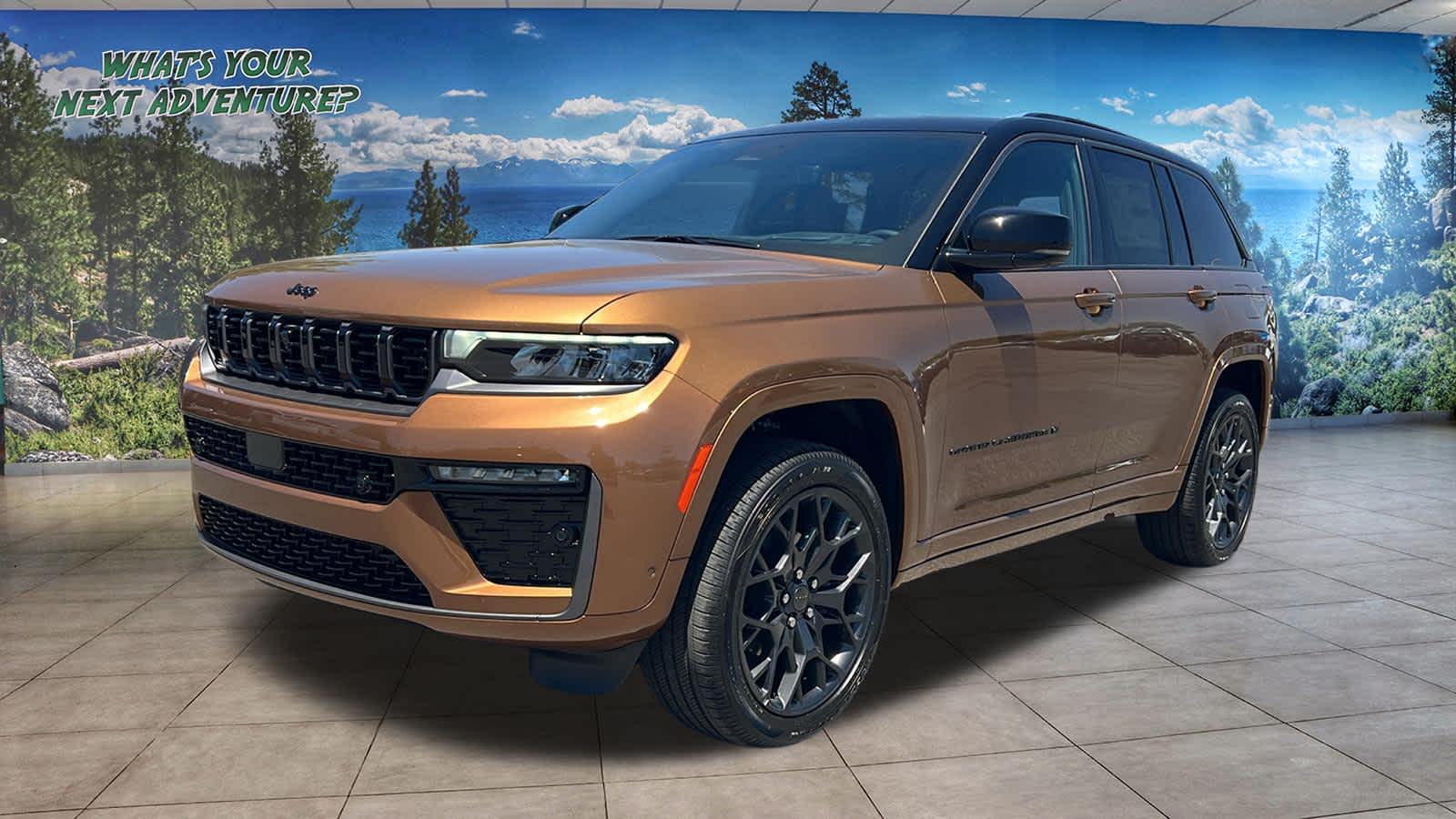 Red (Copper Shino Metallic Clearcoat) 2026 Jeep Grand Cherokee Summit 4WD SUV / Crossover Four-Wheel Drive 8-Speed Automatic