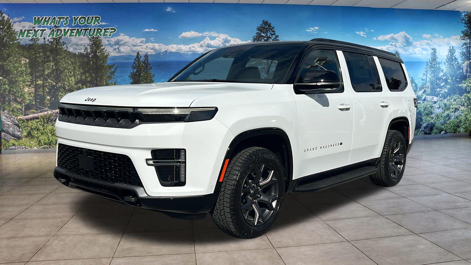 Bright White Clearcoat 2026 Jeep Grand Wagoneer Upland 4WD SUV / Crossover Four-Wheel Drive 8-Speed Automatic