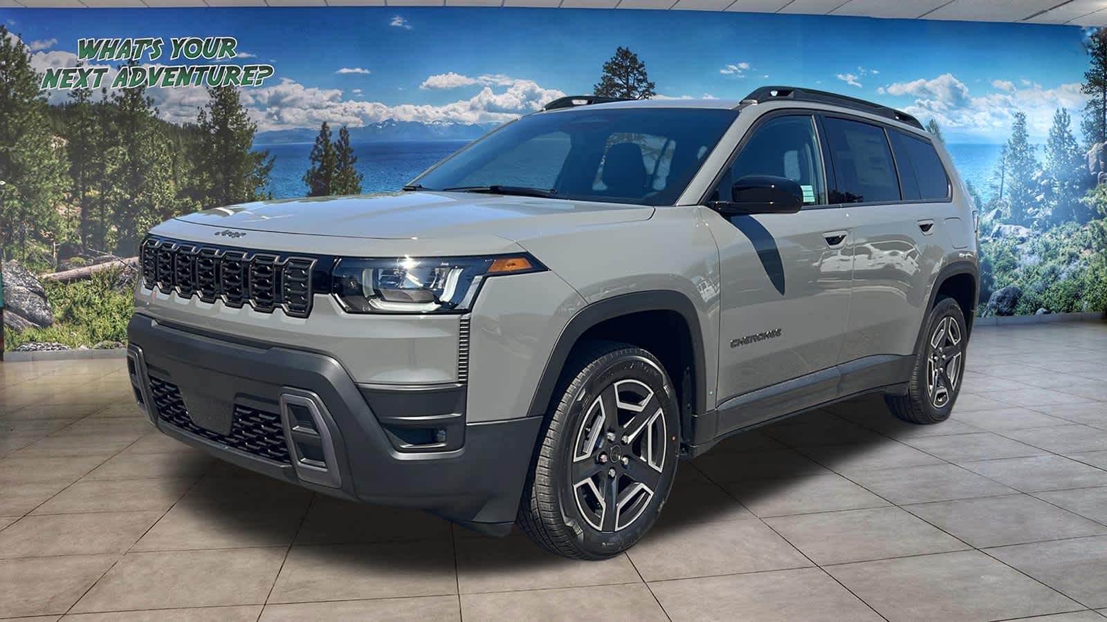 Sting-Gray Clearcoat 2026 Jeep Cherokee Laredo 4WD SUV / Crossover Four-Wheel Drive Continuously Variable Transmission