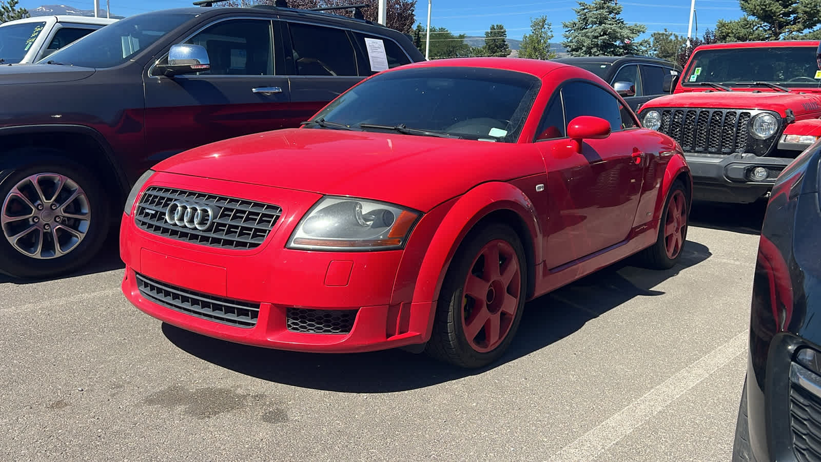 Red 2006 Audi TT Coupe 6-Speed Automatic