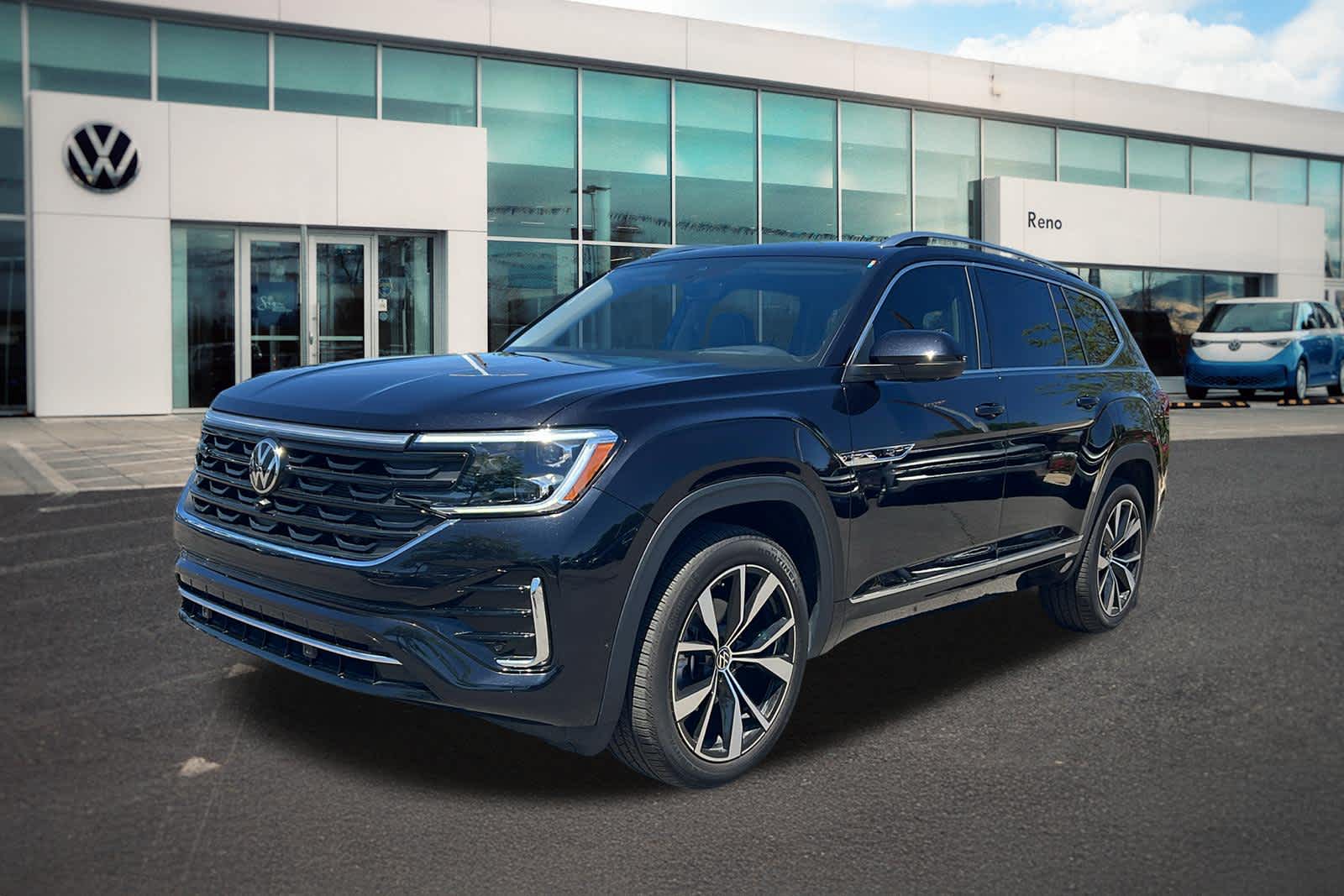 Deep Black Pearl 2025 Volkswagen Atlas SEL Premium R-Line 4Motion SUV / Crossover All-Wheel Drive 8-Speed Automatic