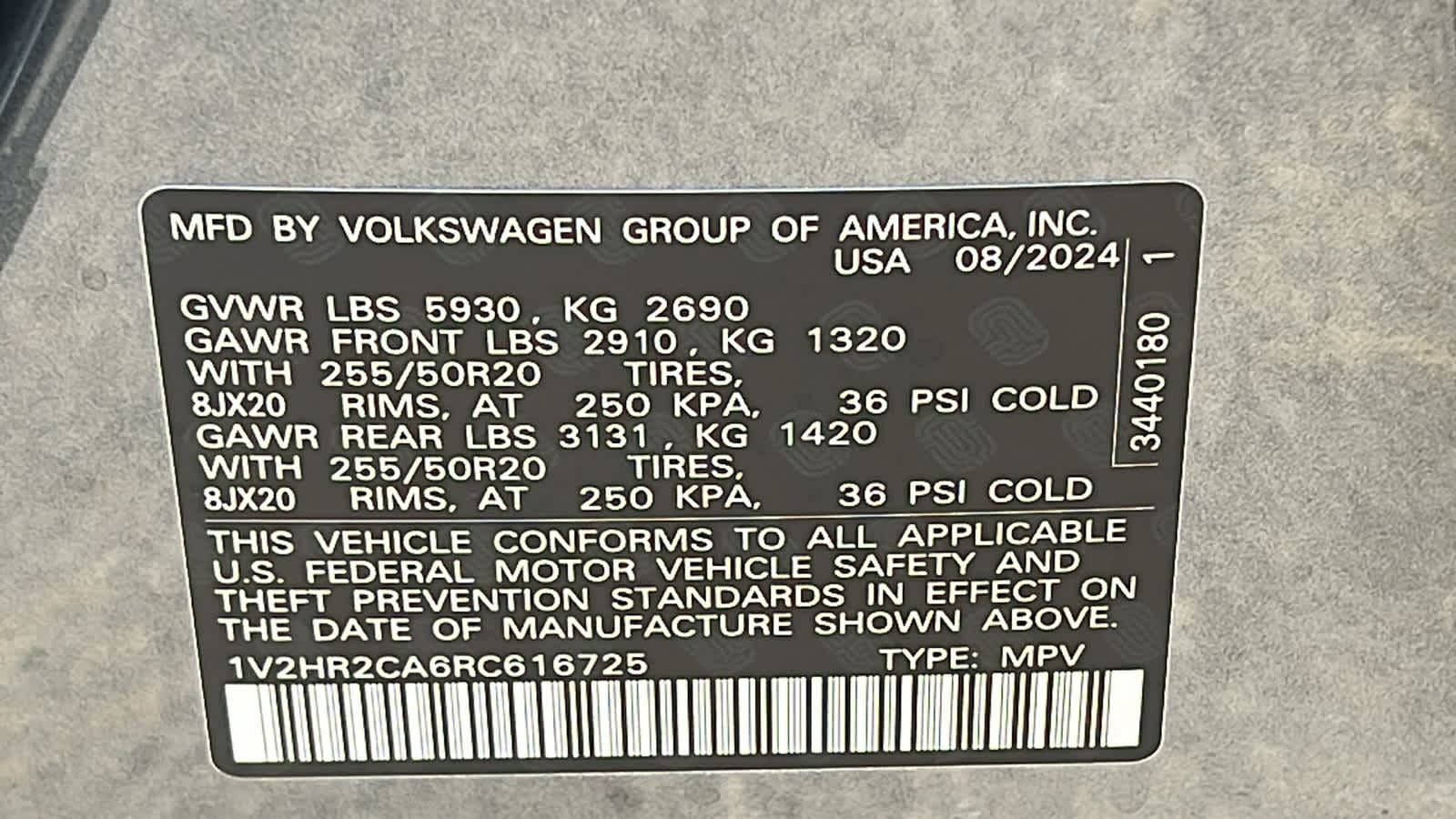 2024 Volkswagen Atlas 2.0T SE w/Technology 20