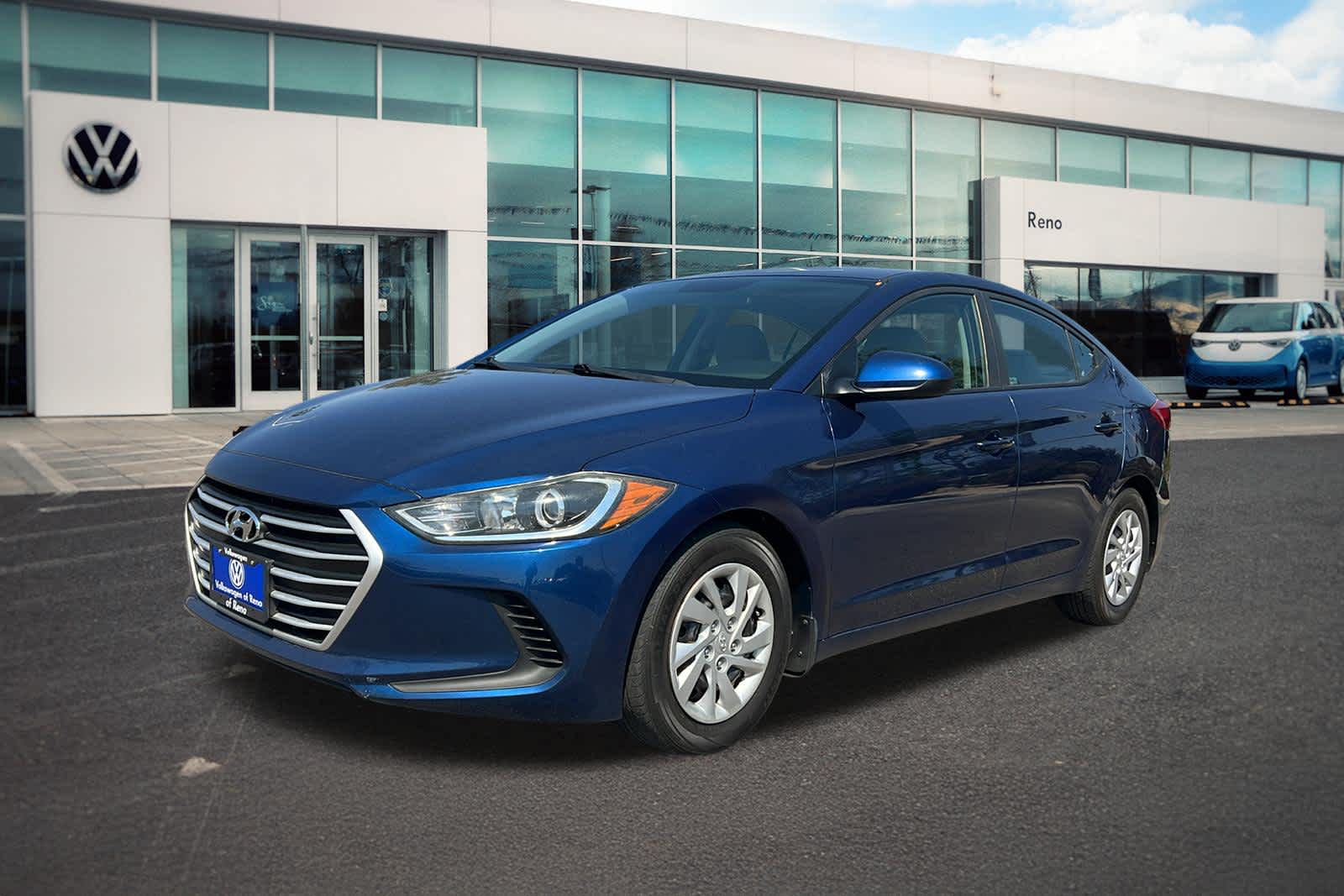Lakeside Blue 2017 Hyundai Elantra Sedan Front-Wheel Drive Automatic