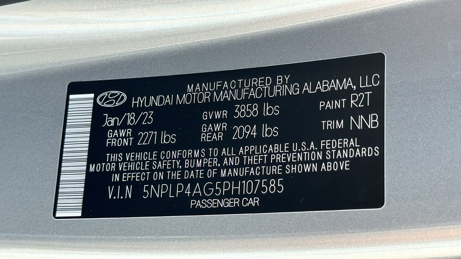 2023 Hyundai Elantra Limited 22