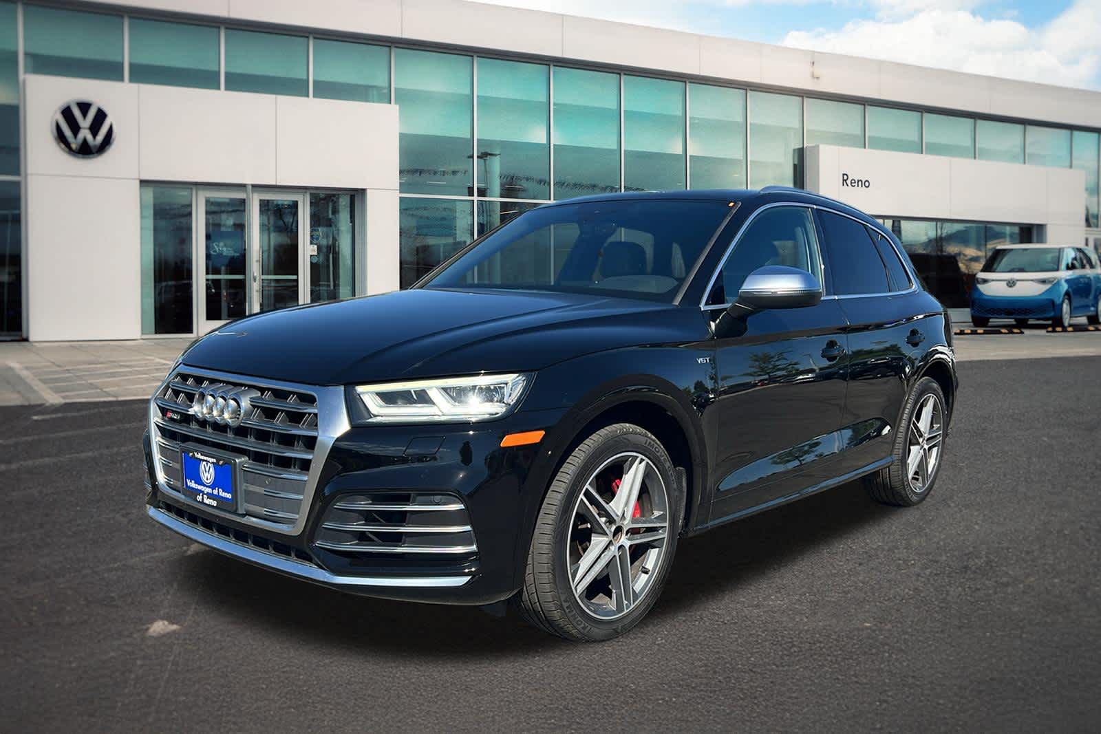 Brilliant Black 2018 Audi SQ5 SUV / Crossover All-Wheel Drive 8-Speed Automatic