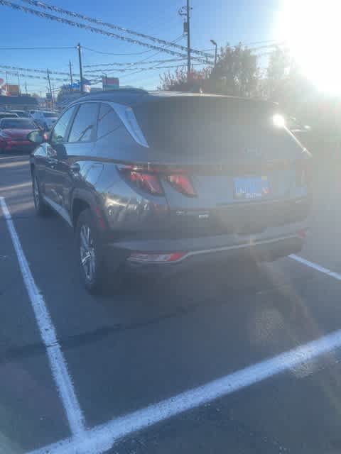 2024 Hyundai Tucson Hybrid Blue 4