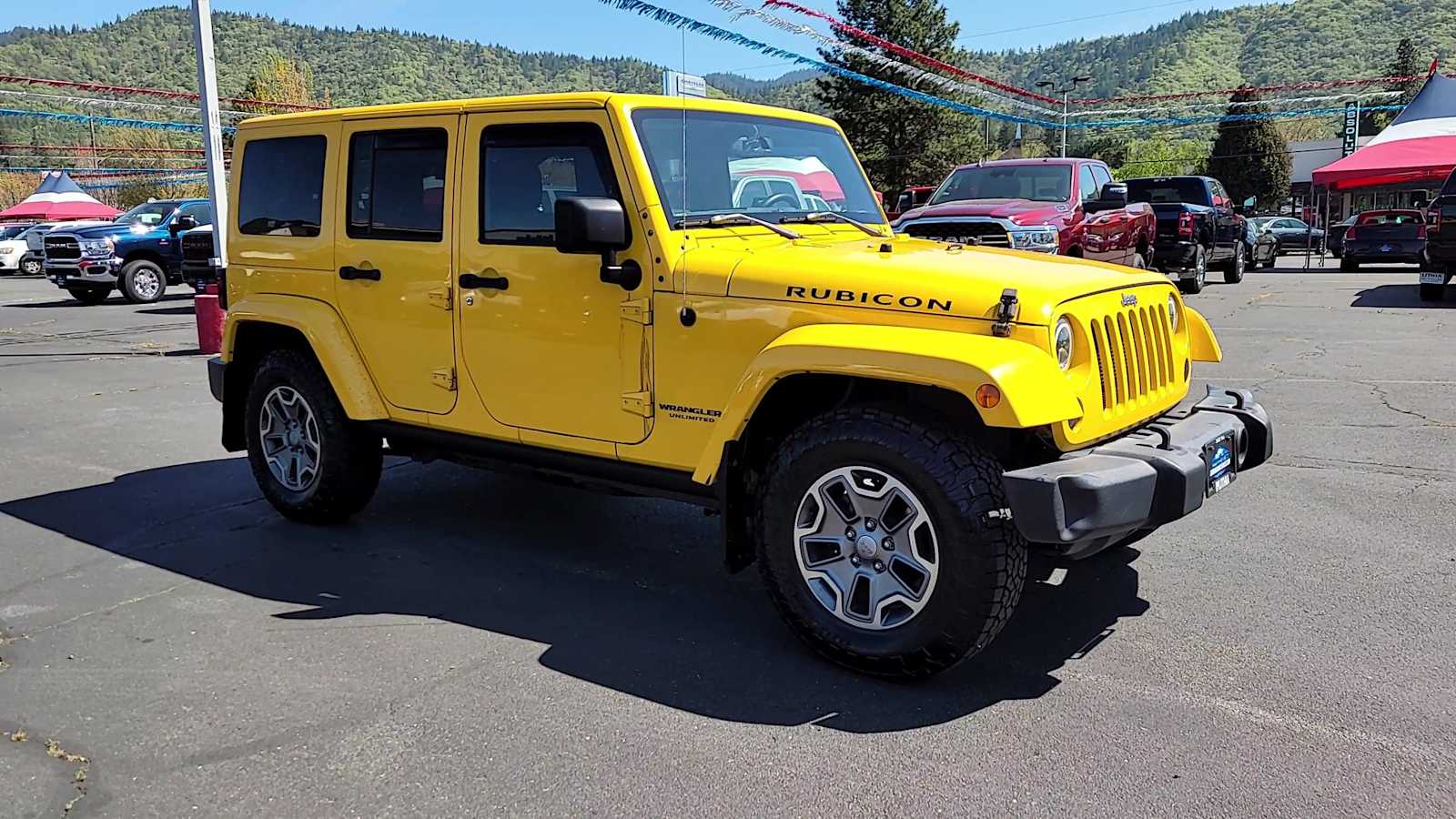Used 2015 Jeep Wrangler Unlimited Rubicon with VIN 1C4BJWFG1FL568844 for sale in Grants Pass, OR