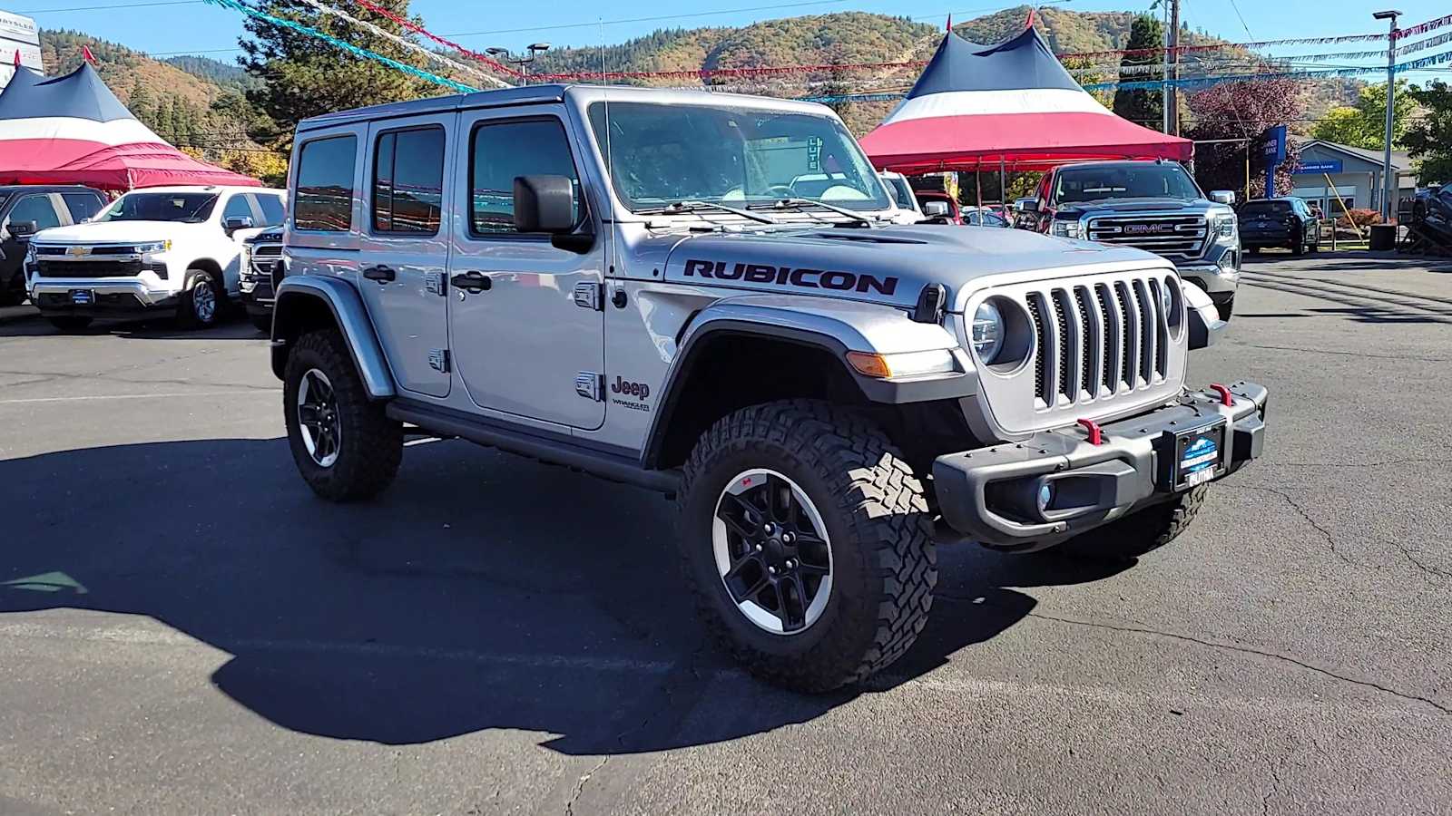 Used 2020 Jeep Wrangler Unlimited Rubicon with VIN 1C4HJXFN8LW255783 for sale in Grants Pass, OR