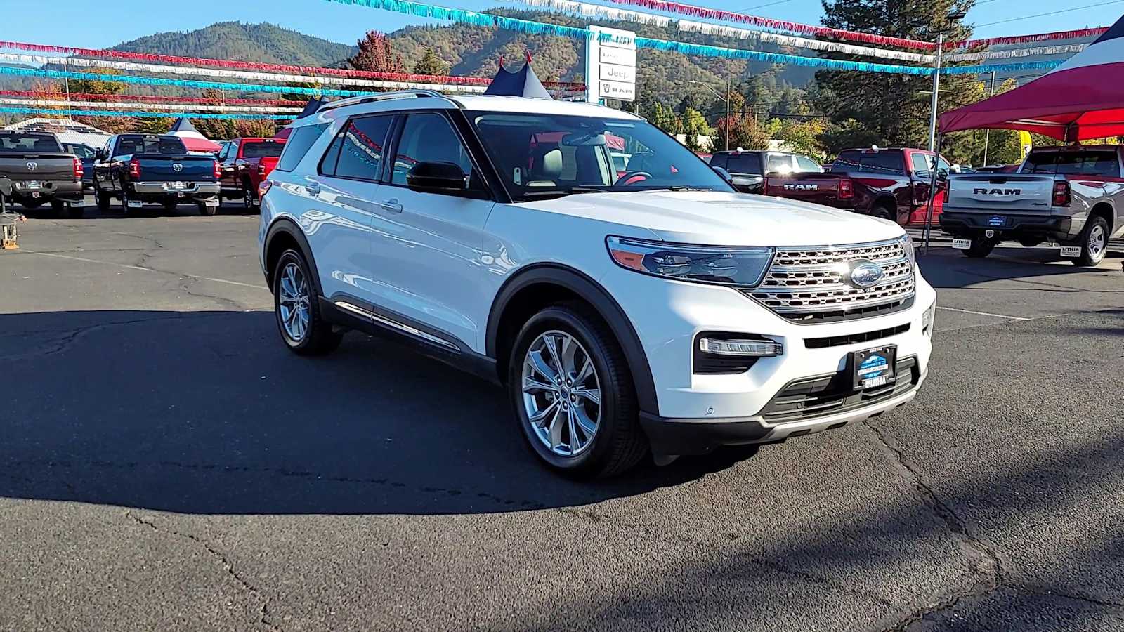 Used 2022 Ford Explorer Limited with VIN 1FMSK8FH9NGA78947 for sale in Grants Pass, OR