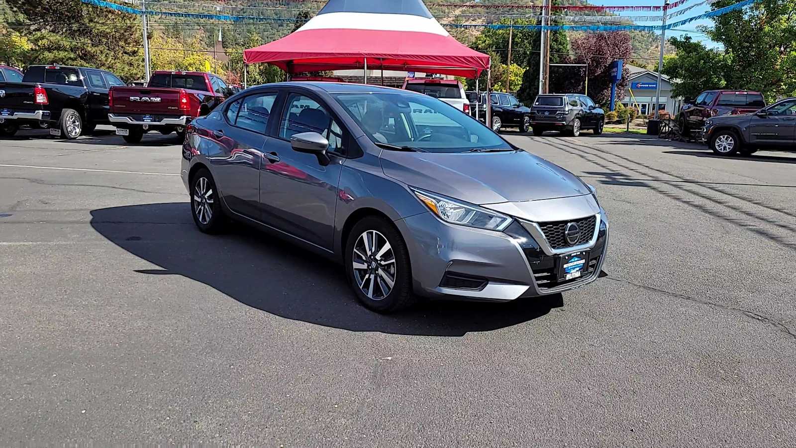 Used 2021 Nissan Versa Sedan SV with VIN 3N1CN8EV3ML886263 for sale in Grants Pass, OR