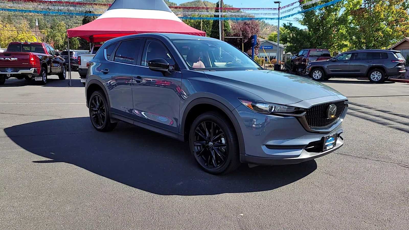 Used 2021 Mazda CX-5 Carbon Edition Turbo with VIN JM3KFBCY4M0457718 for sale in Grants Pass, OR