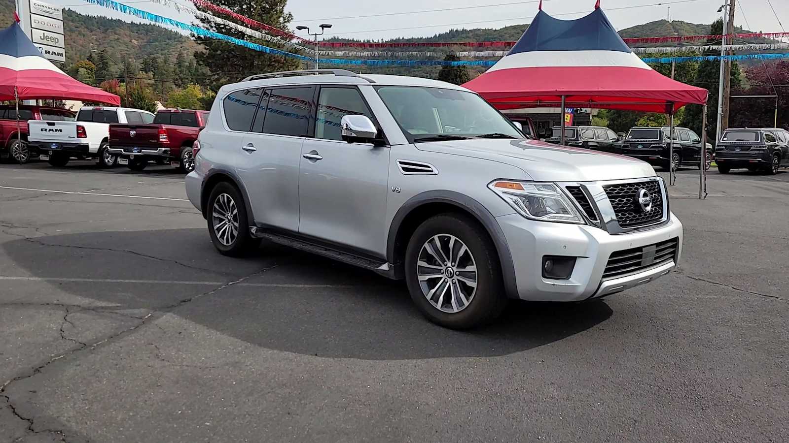 Used 2020 Nissan Armada SL with VIN JN8AY2NC5L9620942 for sale in Grants Pass, OR