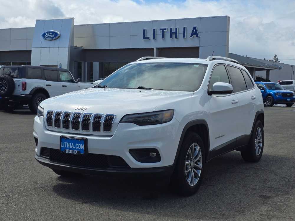 Bright White Clear Coat 2020 Jeep Cherokee Latitude Plus 4WD SUV / Crossover Four-Wheel Drive 9-Speed Automatic