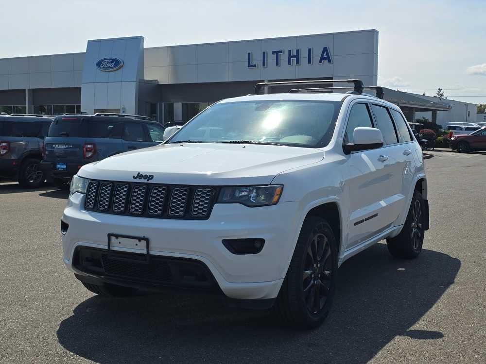 Bright White 2020 Jeep Grand Cherokee SUV / Crossover Four-Wheel Drive 8-Speed Automatic