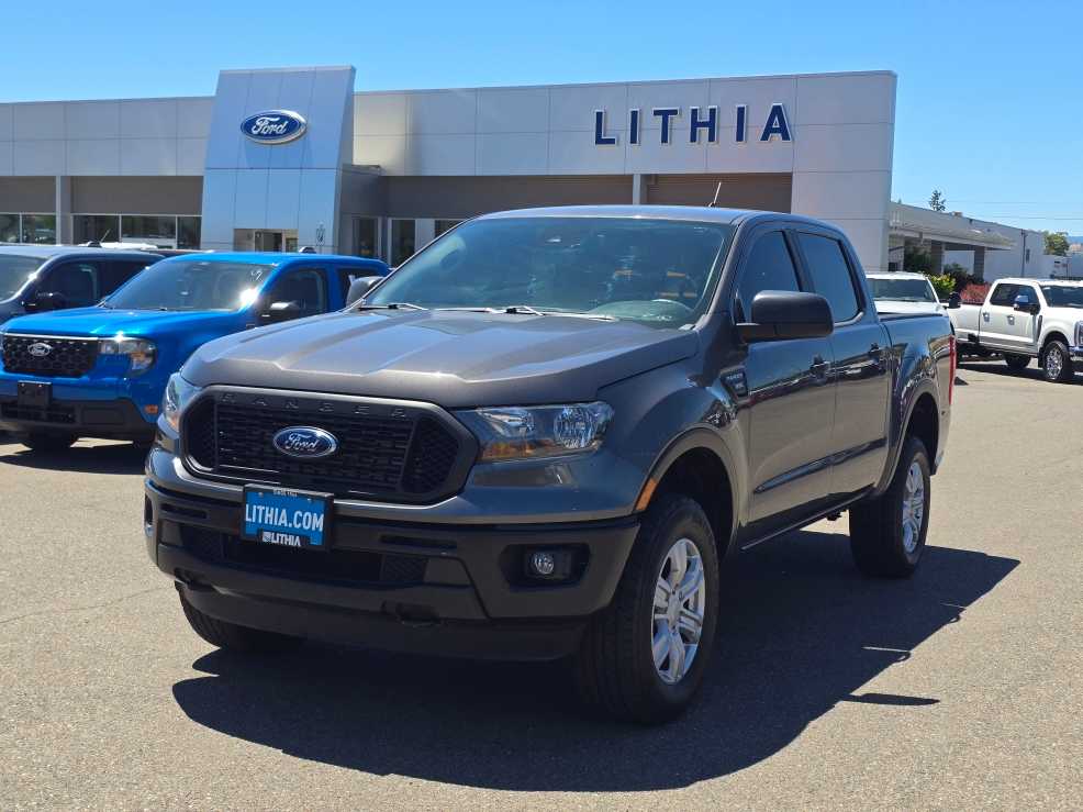 Gray (Magnetic) 2019 Ford Ranger Pickup Truck Four-Wheel Drive Automatic