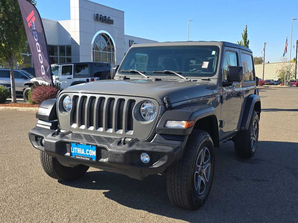 Sting-Gray Clearcoat 2020 Jeep Wrangler SUV / Crossover Four-Wheel Drive 8-Speed Automatic