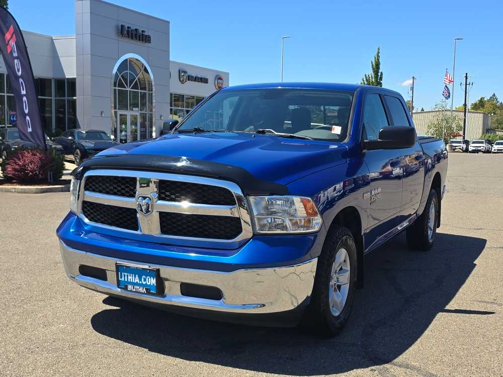 Blue Streak Pearl 2019 RAM 1500 Pickup Truck Four-Wheel Drive 8-Speed Automatic