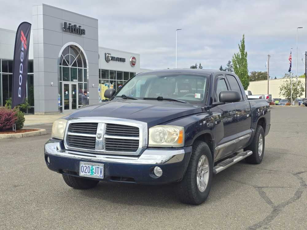 Atlantic Blue Pearl 2005 Dodge Dakota Pickup Truck Four-Wheel Drive Automatic
