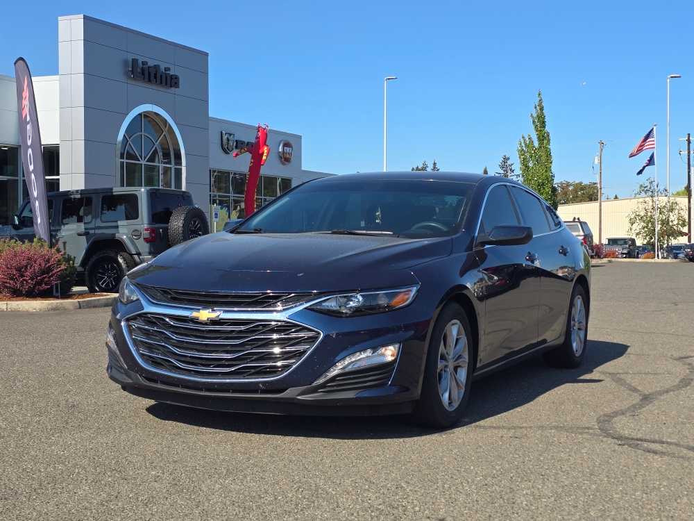 Northsky Blue Metallic 2019 Chevrolet Malibu Sedan Front-Wheel Drive Continuously Variable Transmission