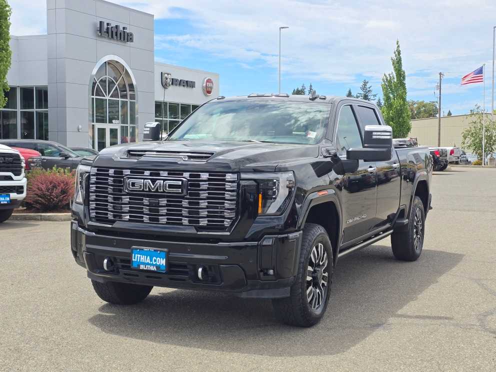 Onyx Black 2025 GMC Sierra 2500HD Pickup Truck Four-Wheel Drive Automatic