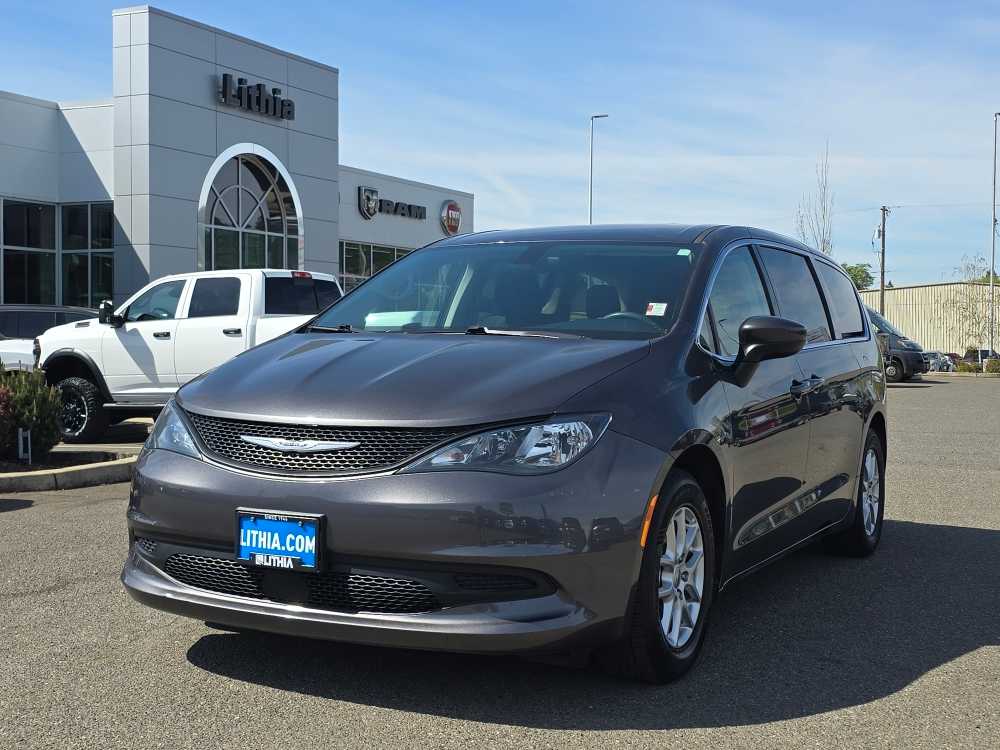 Gray (Granite Crystal Metallic Clearcoat) 2022 Chrysler Voyager LX FWD Minivan Front-Wheel Drive 9-Speed Automatic