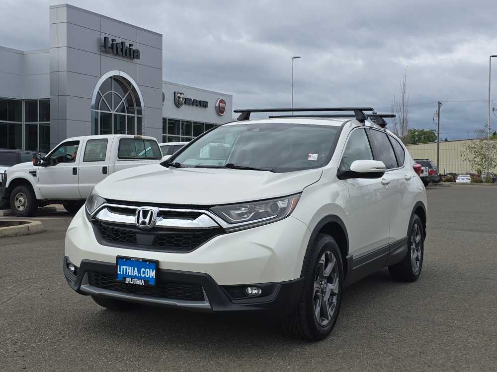 Lunar Silver Metallic 2018 Honda CR-V EX AWD SUV / Crossover All-Wheel Drive Continuously Variable Transmission