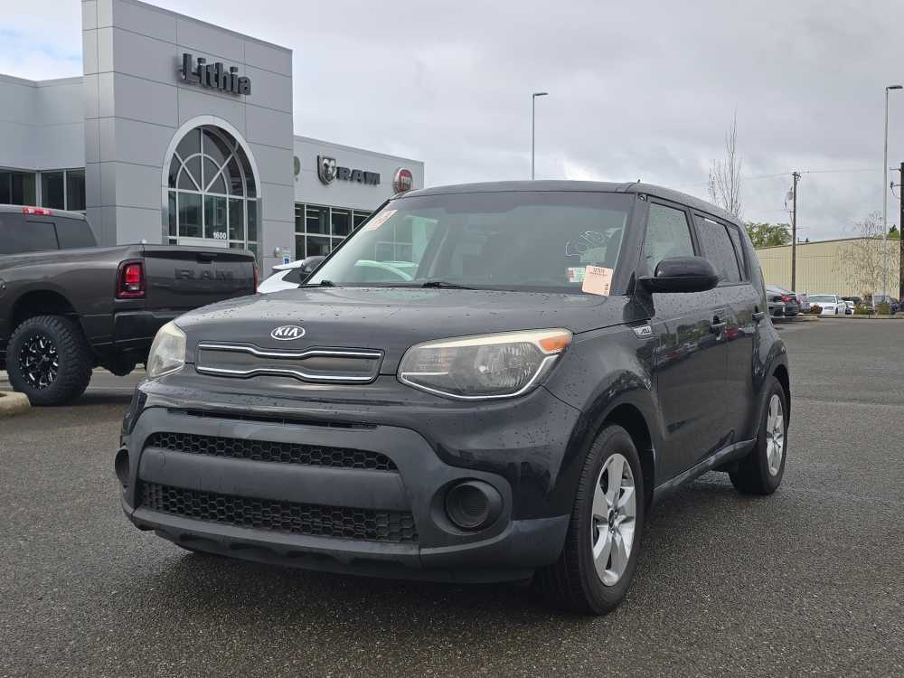 Shadow Black 2018 Kia Soul Base Wagon Front-Wheel Drive Automatic