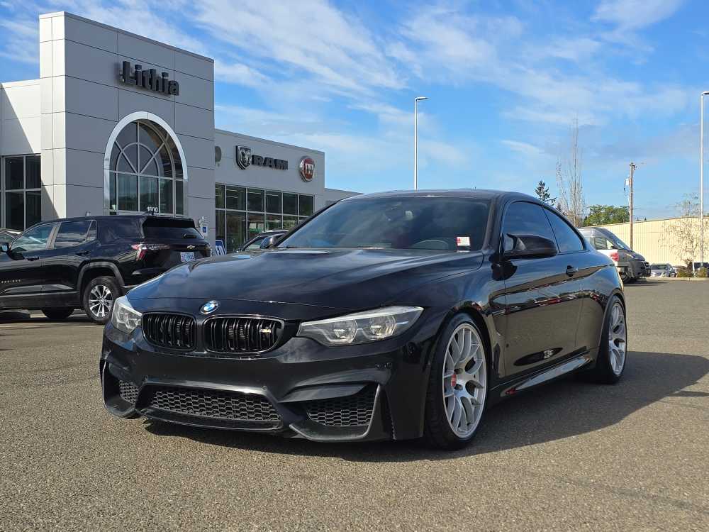 Azurite Black Metallic 2018 BMW M4 Coupe RWD Coupe Rear-Wheel Drive Automatic