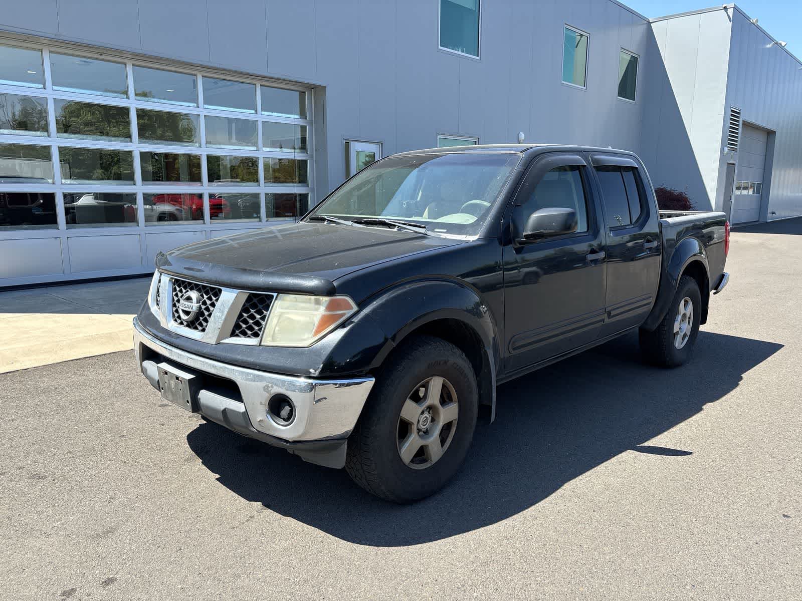 BLK/Black 2008 Nissan Frontier Pickup Truck Four-Wheel Drive Automatic