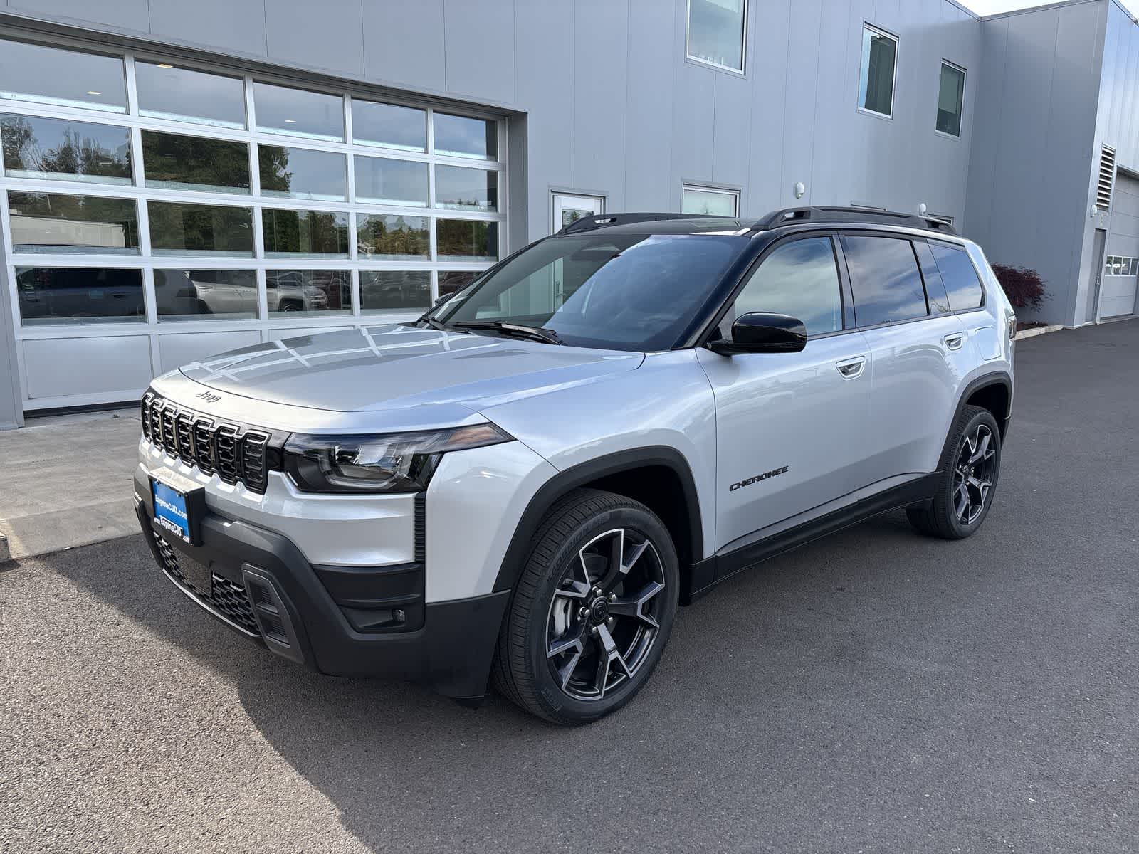 Silver Zynith Clearcoat 2026 Jeep Cherokee Overland 4WD SUV / Crossover Four-Wheel Drive Continuously Variable Transmission