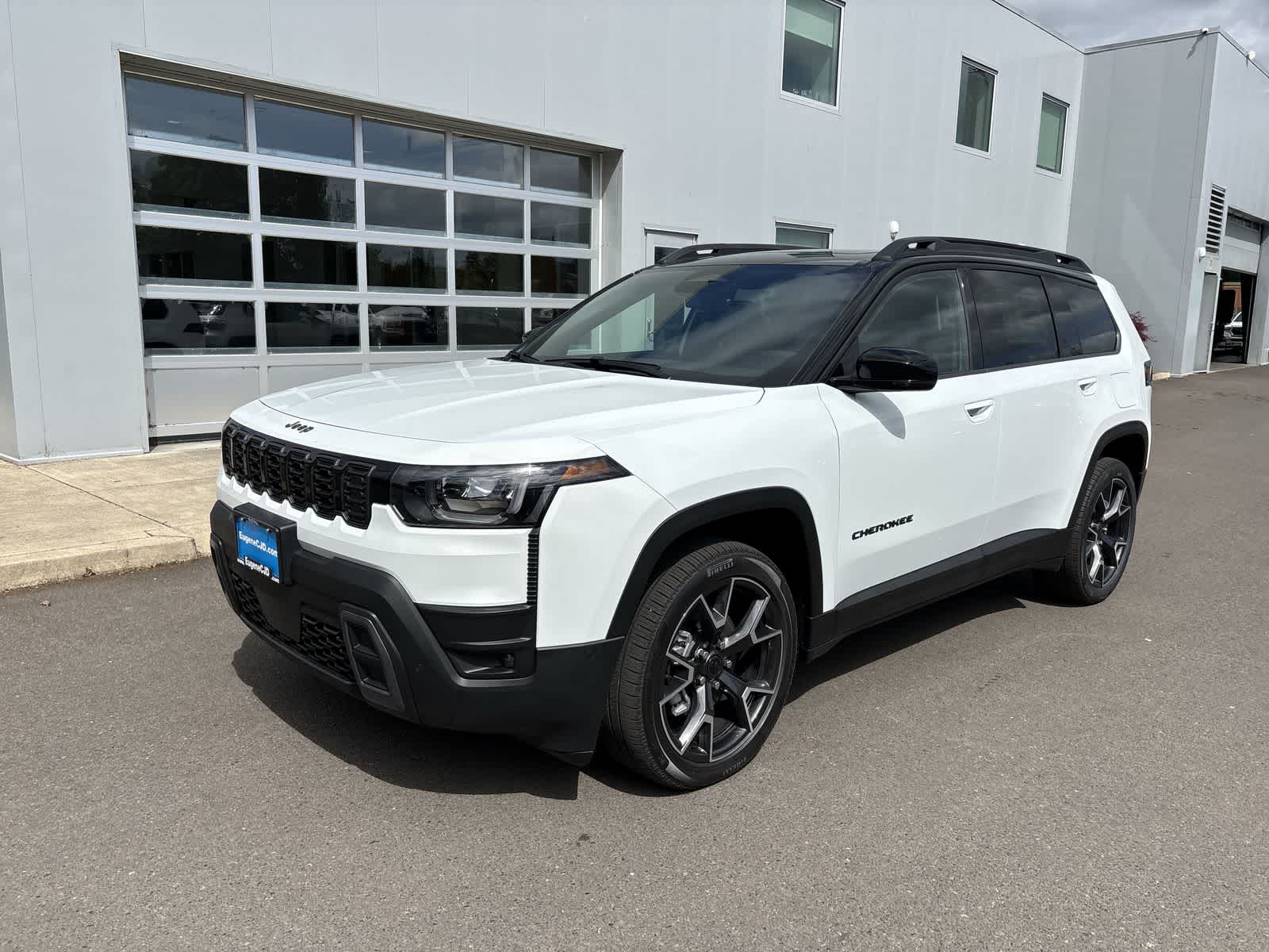 Bright White Clearcoat 2026 Jeep Cherokee Overland 4WD SUV / Crossover Four-Wheel Drive Continuously Variable Transmission