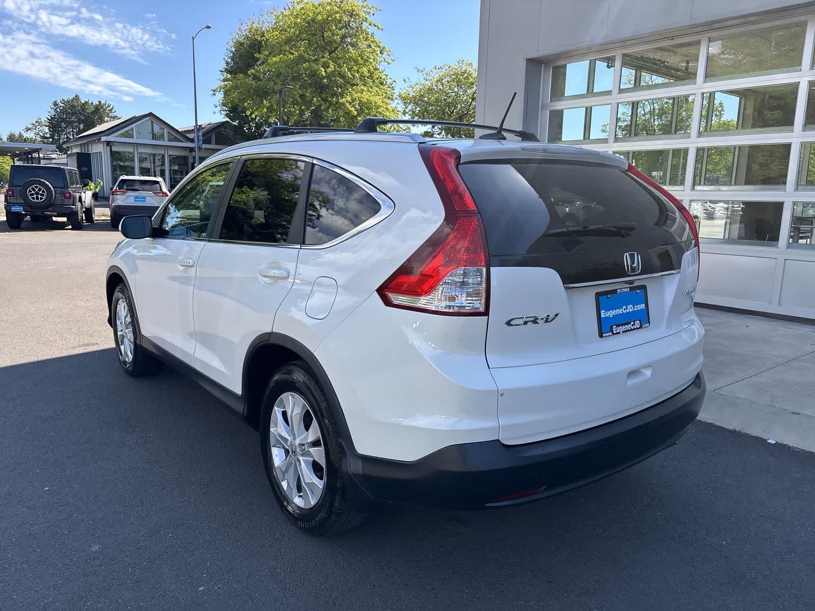 WHT/White 2013 Honda CR-V SUV / Crossover All-Wheel Drive 5-Speed Automatic