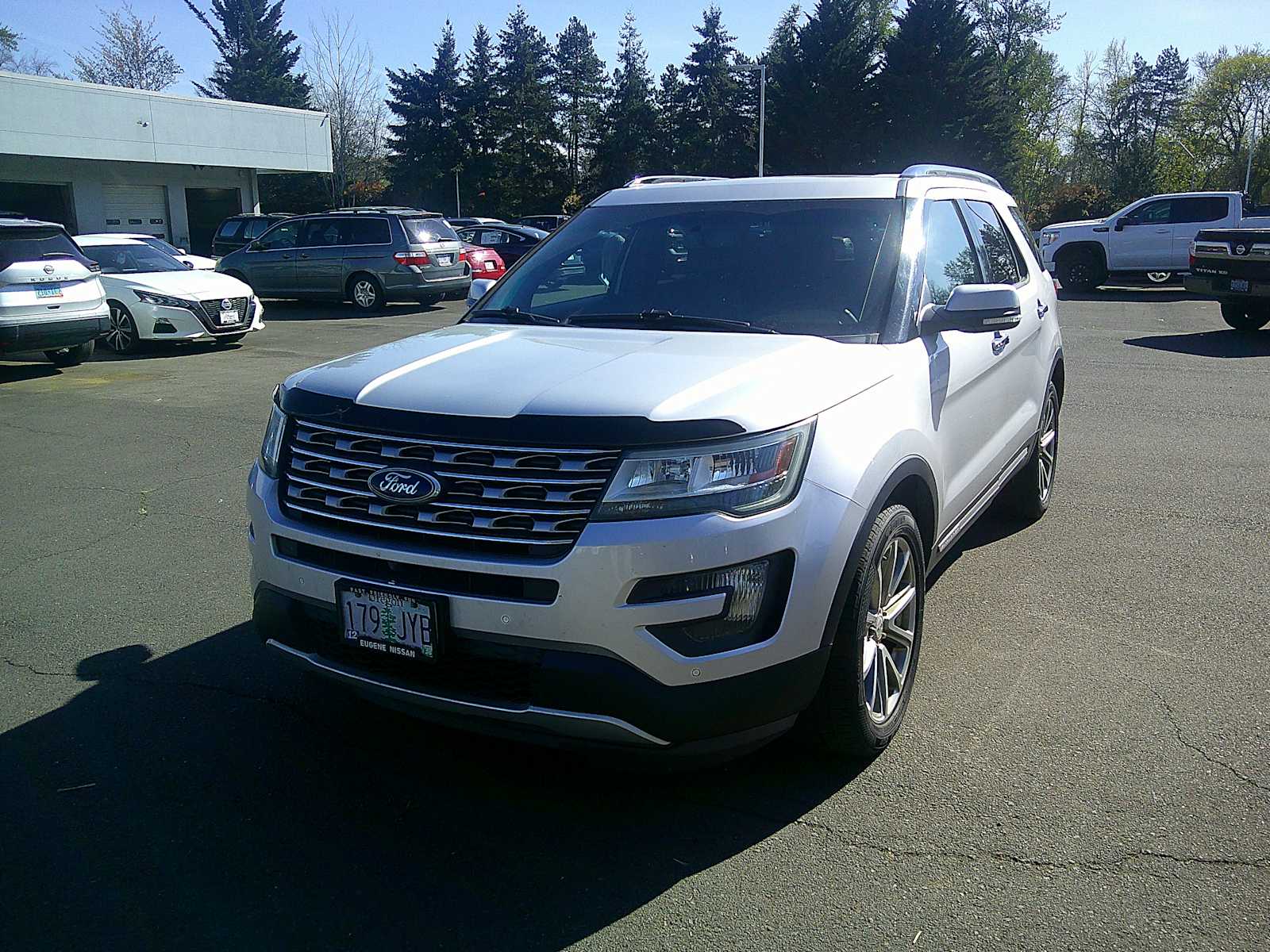Ingot Silver Metallic 2016 Ford Explorer Limited 4WD SUV / Crossover All-Wheel Drive 6-Speed Automatic