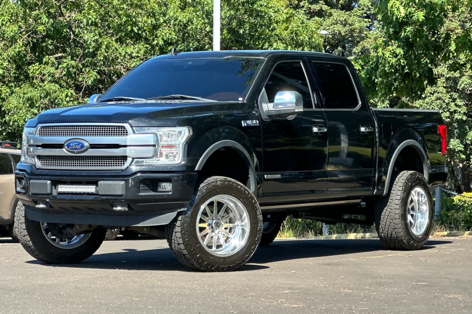 Shadow Black 2018 Ford F-150 Pickup Truck Four-Wheel Drive Automatic