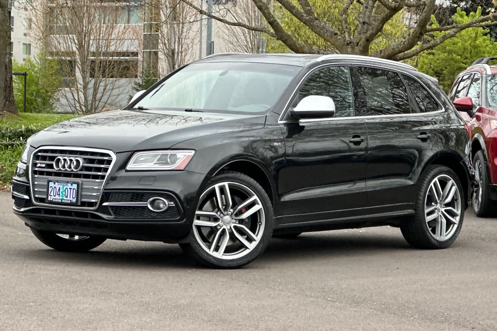 Panther Black Crystal Effect 2014 Audi SQ5 3.0T quattro Premium Plus AWD SUV / Crossover All-Wheel Drive 8-Speed Automatic