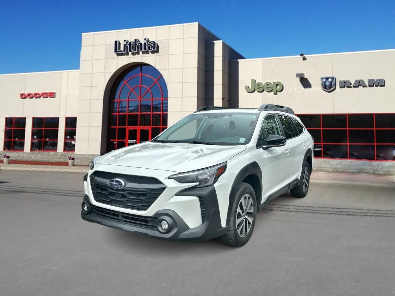 Crystal White Pearl 2025 Subaru Outback Premium AWD SUV / Crossover All-Wheel Drive Continuously Variable Transmission