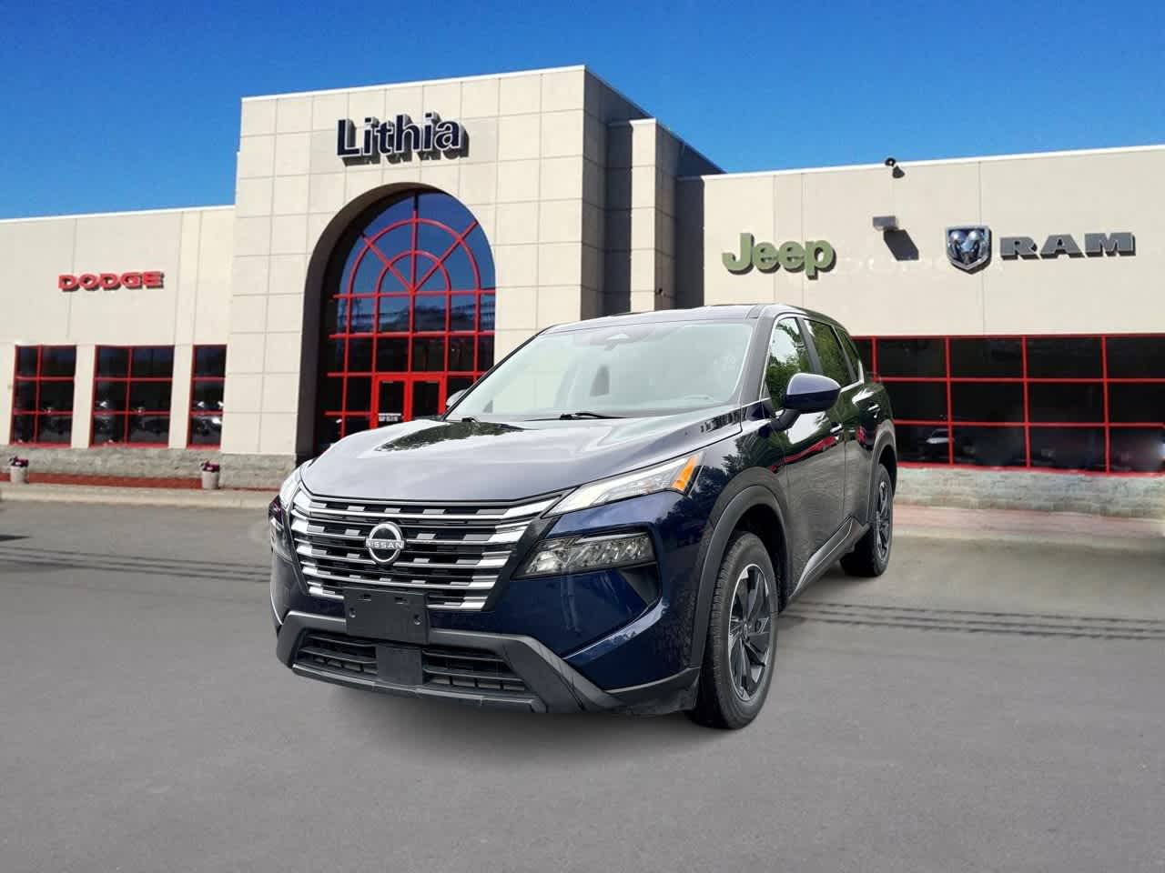 Deep Ocean Blue Pearl 2024 Nissan Rogue SUV / Crossover All-Wheel Drive Continuously Variable Transmission
