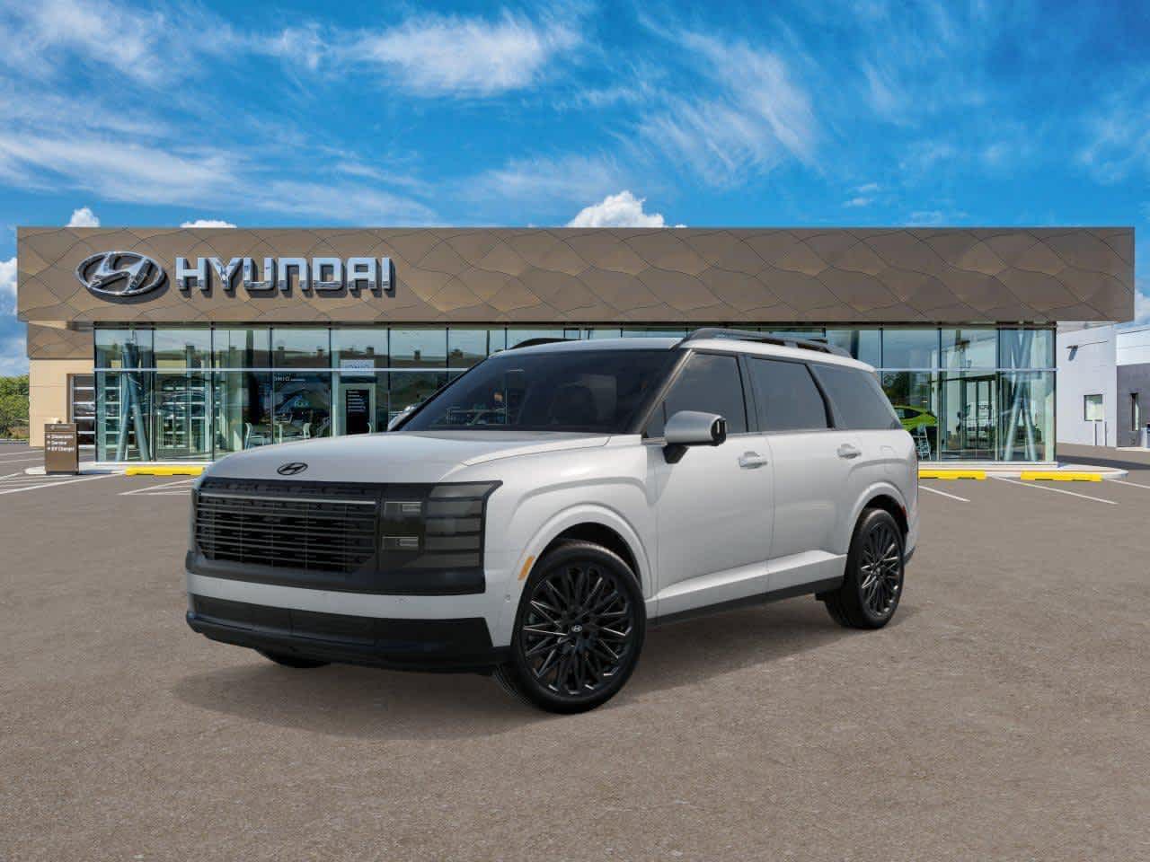 Creamy White Pearl 2027 Hyundai Palisade Hybrid SUV / Crossover All-Wheel Drive 6-Speed Automatic