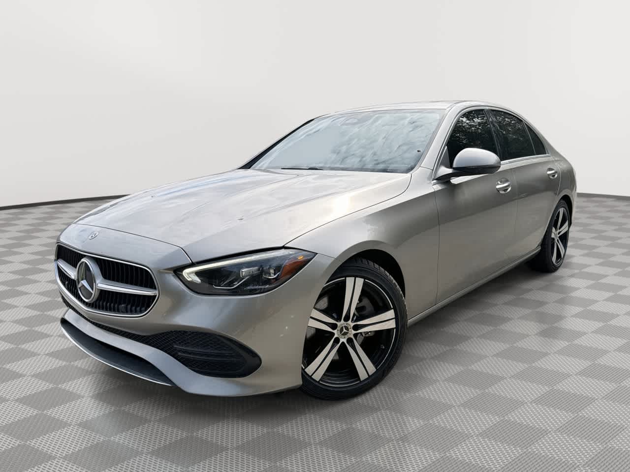 Mojave Silver Metallic 2022 Mercedes-Benz C-Class C 300 Sedan 4MATIC Sedan All-Wheel Drive 9-Speed Automatic