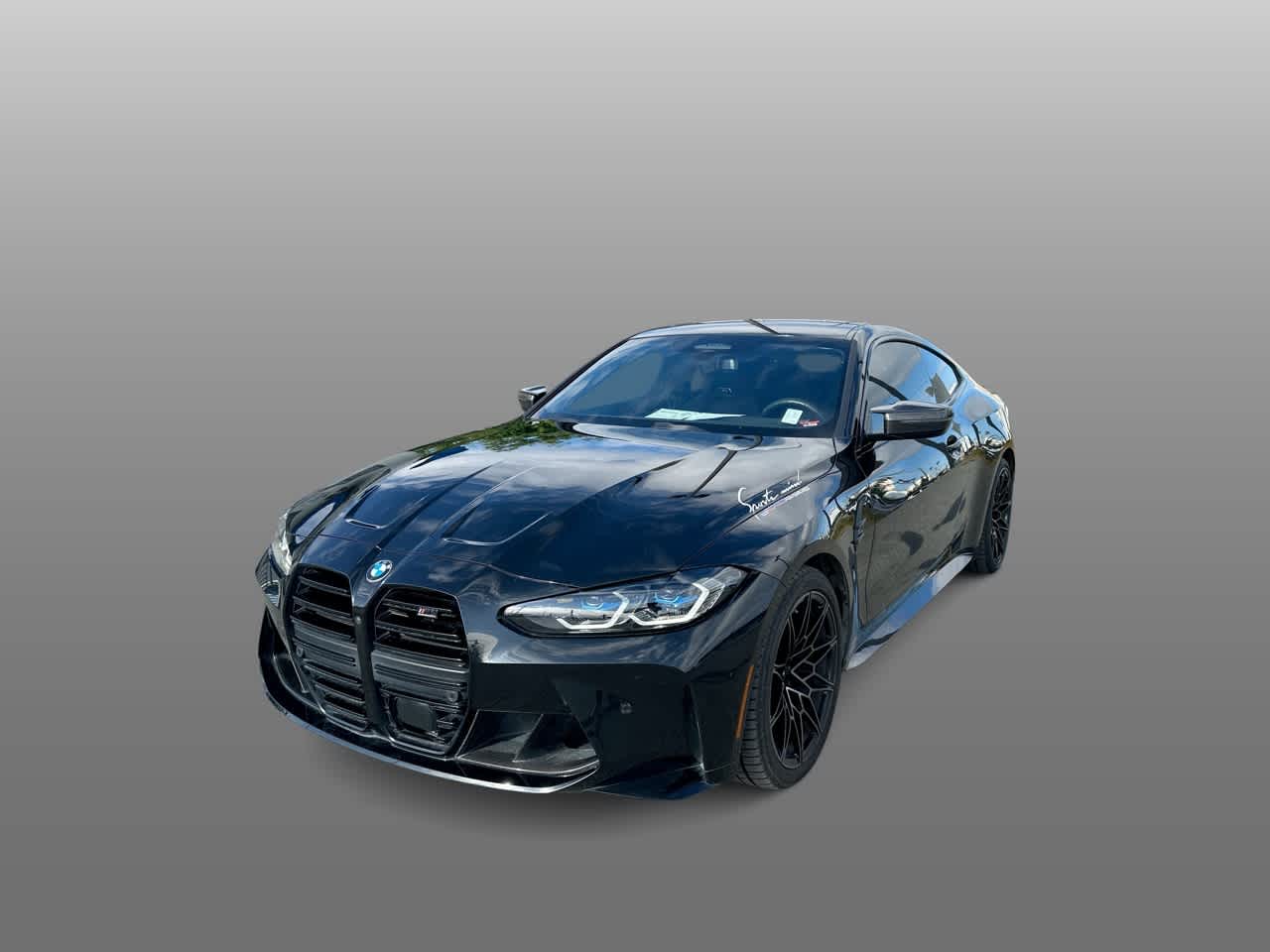 Black Sapphire Metallic 2024 BMW M4 Coupe All-Wheel Drive 8-Speed Automatic