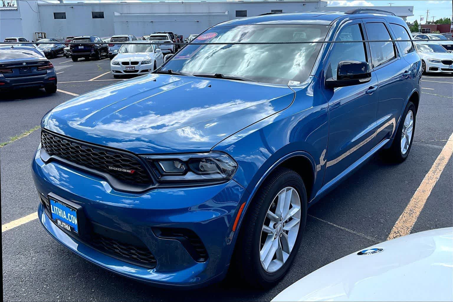 Blue (Frostbite Pearlcoat) 2025 Dodge Durango GT Plus AWD SUV / Crossover All-Wheel Drive 8-Speed Automatic