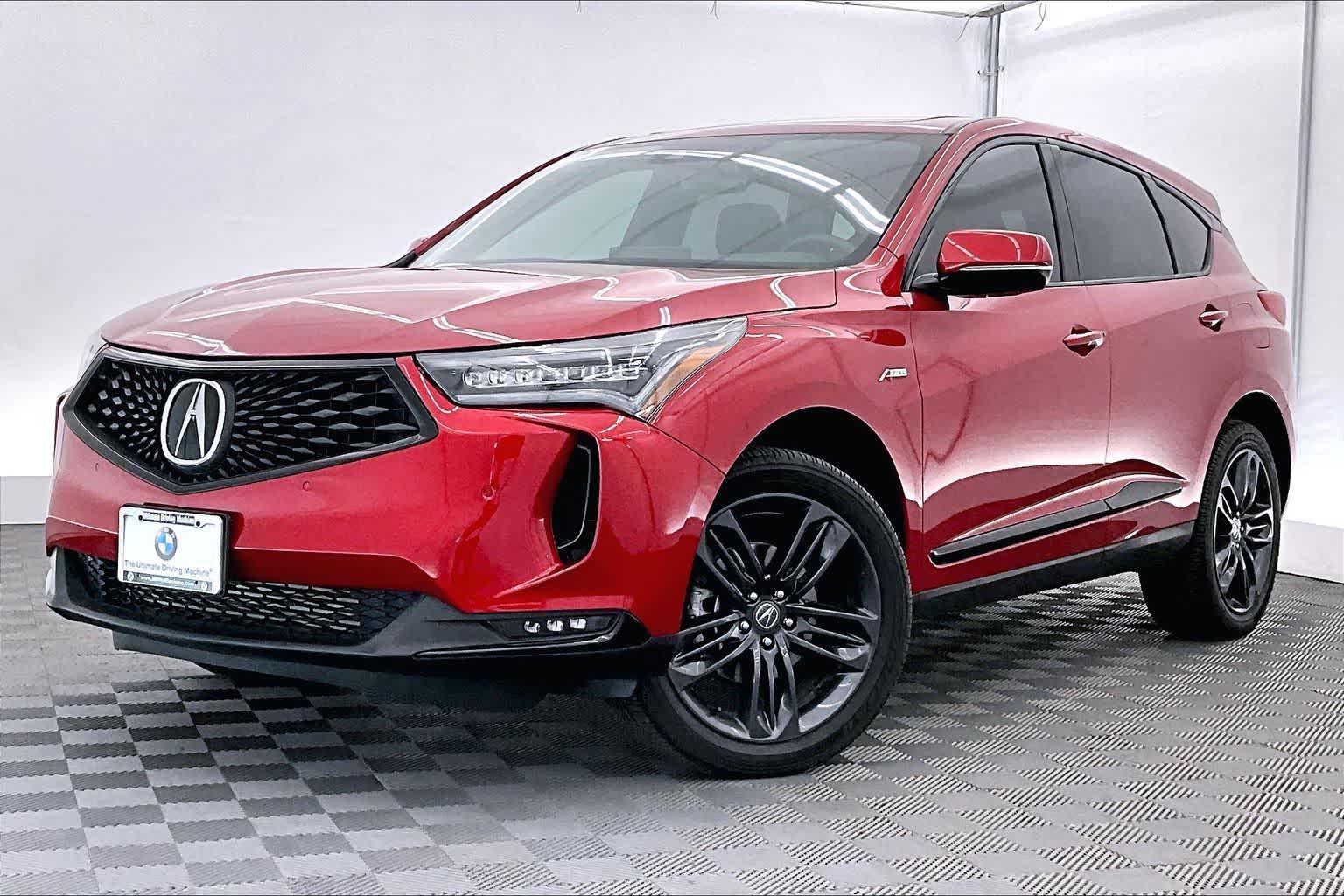 Performance Red Pearl 2024 Acura RDX SH-AWD with A-Spec Package SUV / Crossover All-Wheel Drive Automatic
