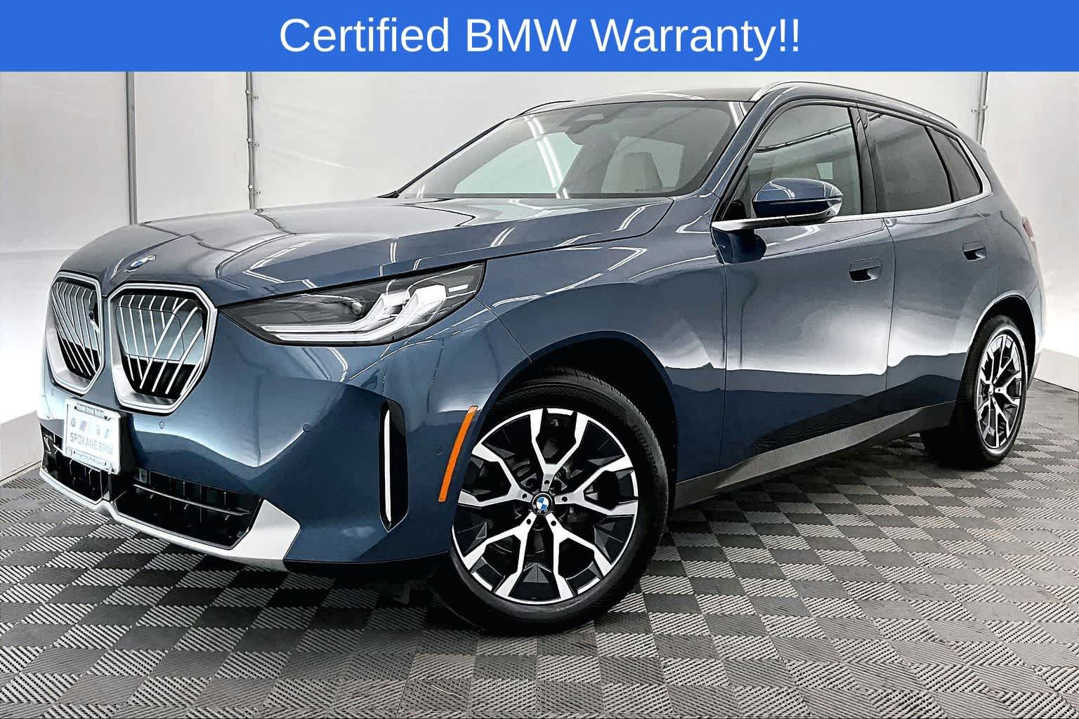 Blue 2025 BMW X3 SUV / Crossover All-Wheel Drive 8-Speed Automatic