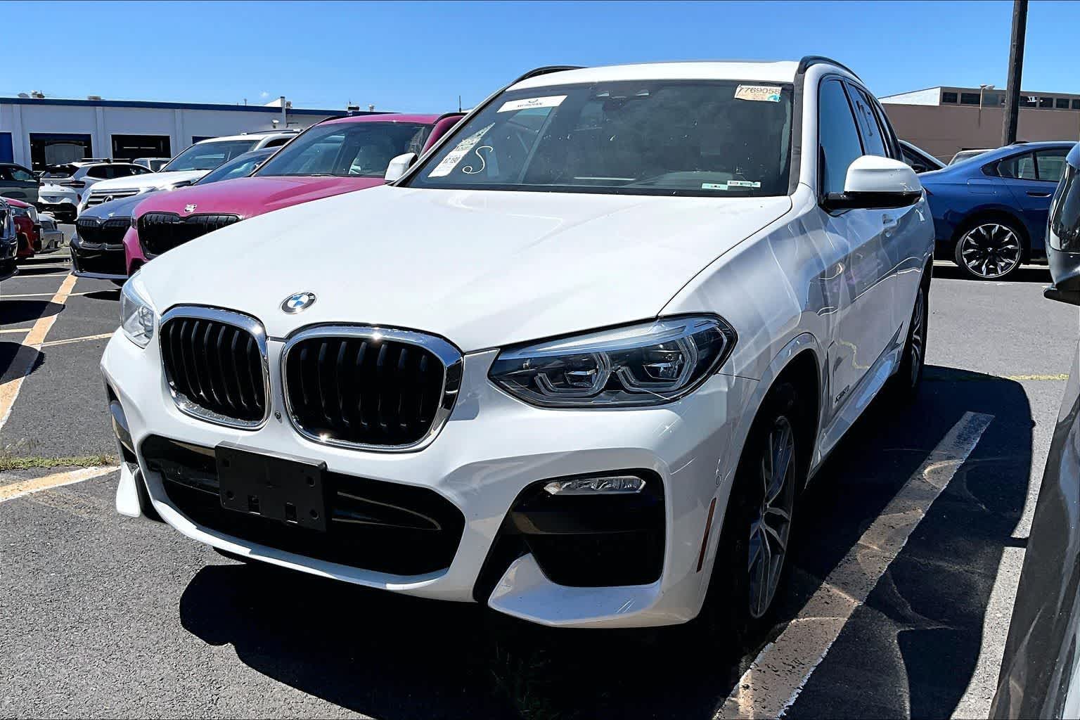 Alpine White 2018 BMW X3 SUV / Crossover All-Wheel Drive 8-Speed Automatic