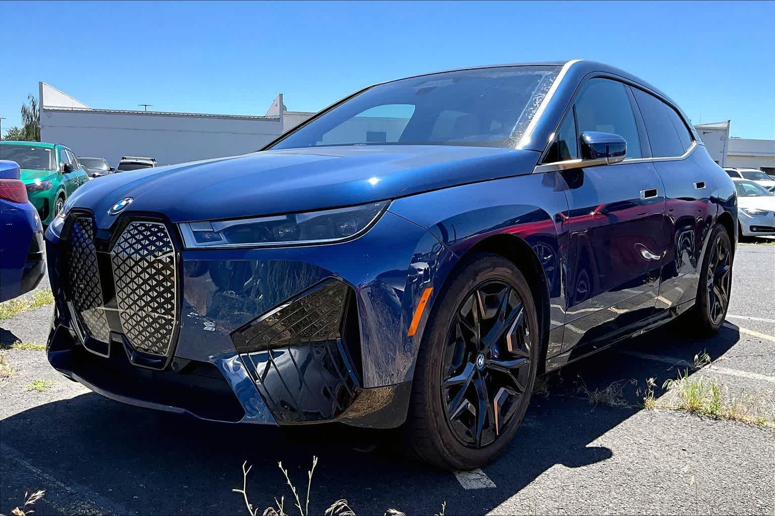 Phytonic Blue Metallic 2023 BMW iX SUV / Crossover All-Wheel Drive 1-Speed Automatic